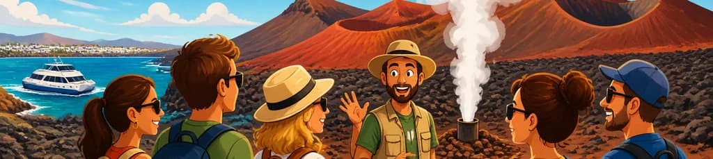 Visita exprés a Timanfaya partiendo de Playa Blanca