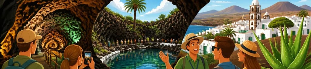 Recorrido por el norte de Lanzarote: Jameos del Agua y Cueva de los Verdes