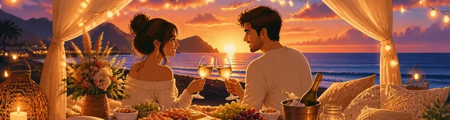 Experiencia de Picnic Deluxe Privado para Dos Personas en el Sur de Tenerife