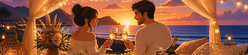 Experiencia de Picnic Deluxe Privado para Dos Personas en el Sur de Tenerife