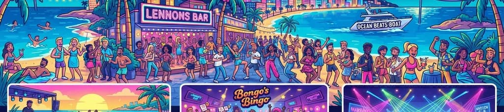 Paquete de eventos definitivo "Party Hard Travel" en Magaluf 2026