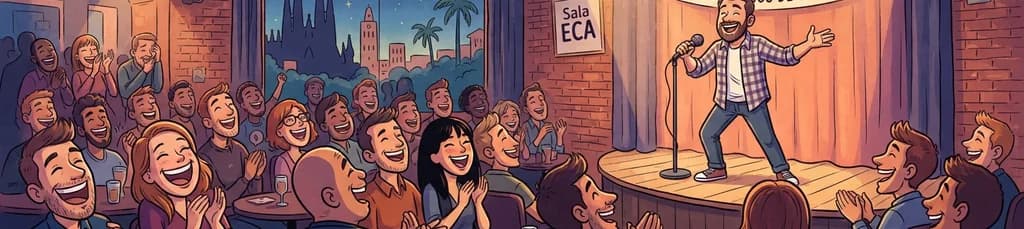 Monólogos de calidad: Comedy Selection presenta lo mejor del humor en Barcelona