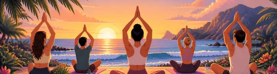 Sesiones de yoga Hatha junto al mar en Tenerife