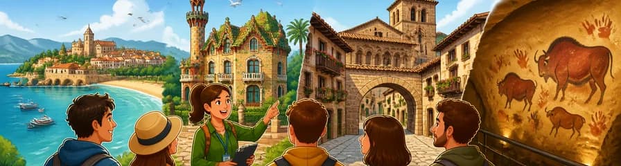 Recorrido guiado por Santillana, Altamira, Comillas y San Vicente de la Barquera