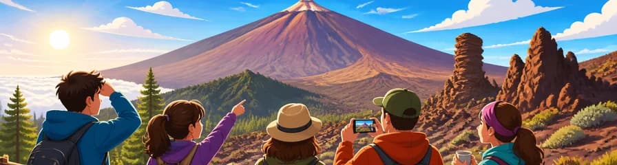 Descubre el Teide por la mañana en Tenerife