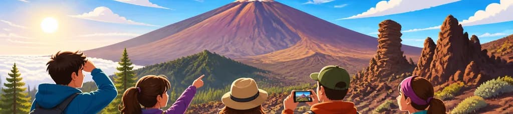 Descubre el Teide por la mañana en Tenerife