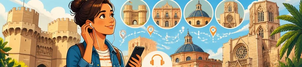 Descubre Valencia a tu ritmo con un tour de audio autoguiado de 2 horas