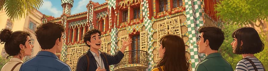 Recorrido guiado por la Casa Vicens, la primera obra de Gaudí