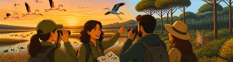 Excursión de 6 horas: El amanecer en Doñana Norte y sus aves