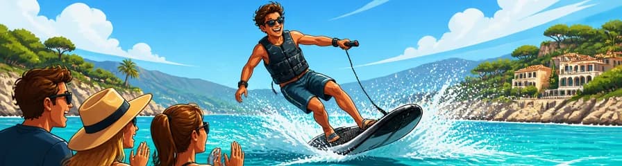 Experiencia de jetsurf: emocionante aventura en tabla de surf motorizada en Mallorca