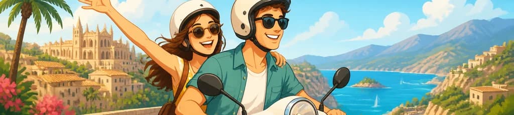 Alquiler de Scooter Automática para Descubrir Mallorca