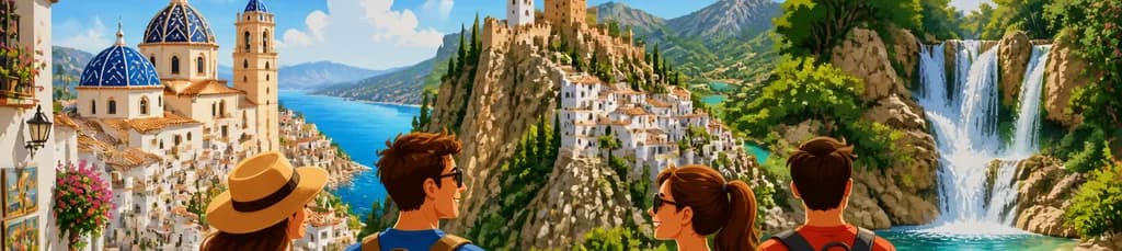 Aventura por Altea, Guadalest y las Fuentes del Algar