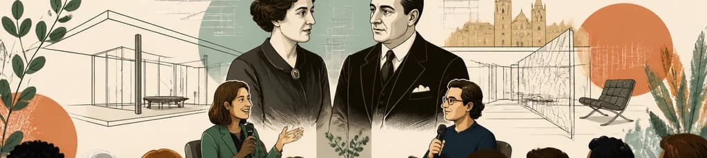 La coautoría entre Lilly Reich y Mies en el Hay Festival Segovia 2026