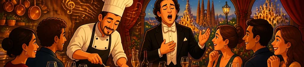 Disfrute de la ópera a través de la cocina