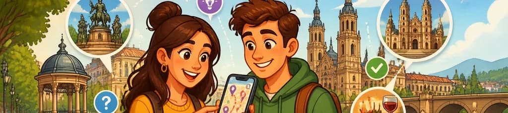 Exploración de Logroño: Recorrido Guiado Interactivo desde tu Dispositivo Móvil
