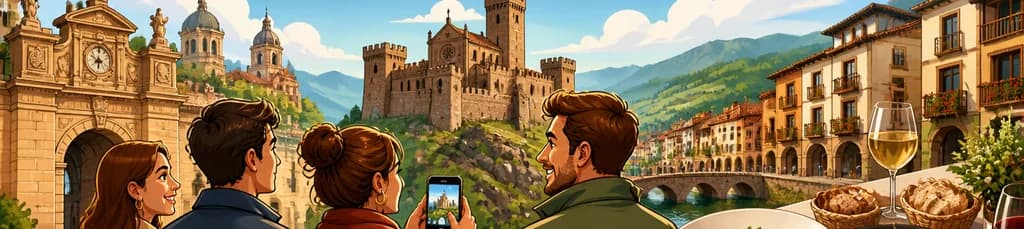Aventura exclusiva: Visita a los castillos de Pamplona y Javier con festín culinario en Tolosa