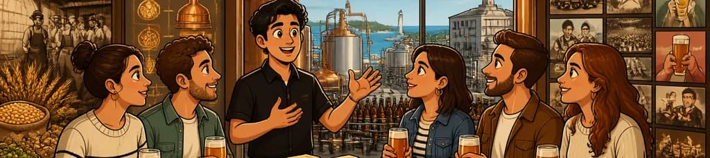 Experiencia Guiada en el Museo Estrella Galicia: Descubre la Cerveza con un Maridaje de Quesos