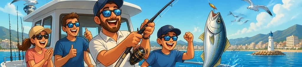Aventura de pesca en Fuengirola