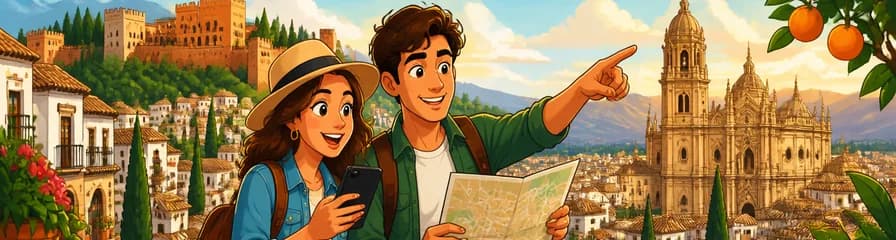TOP Granada: Recorrido Autoguiado para Descubrir la Ciudad con tu Smartphone
