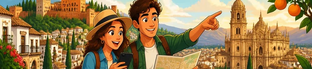 TOP Granada: Recorrido Autoguiado para Descubrir la Ciudad con tu Smartphone