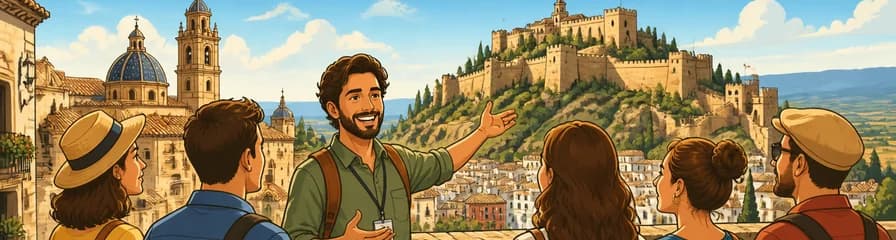 Recorrido privado de medio día por los puntos de interés de Xàtiva con un guía local