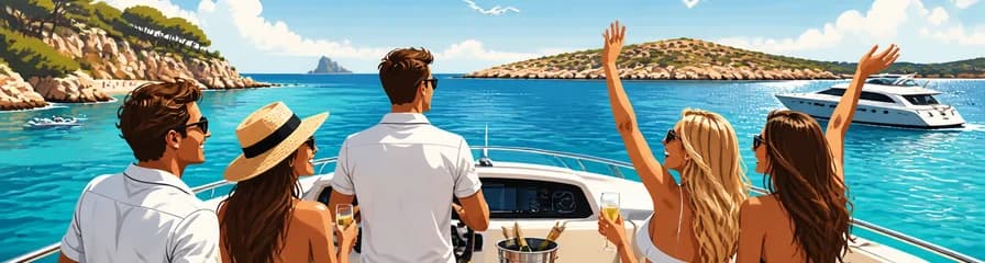 Experiencia de Charter Náutico Privado de Día Completo en Ibiza