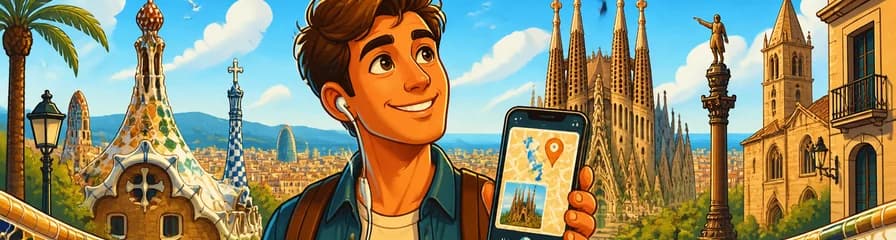 Descubre la Barcelona Esencial: Un Tour Autoguiado diseñado por un Guía Oficial Local