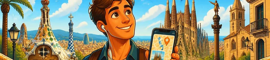 Descubre la Barcelona Esencial: Un Tour Autoguiado diseñado por un Guía Oficial Local