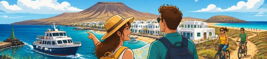 Explora La Graciosa a tu propio ritmo
