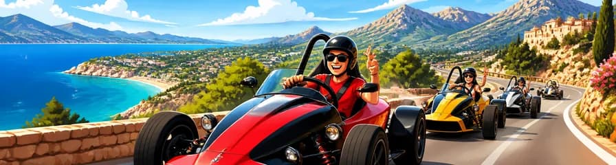 Conduce tu propio coche de Fórmula Uno para explorar Mallorca