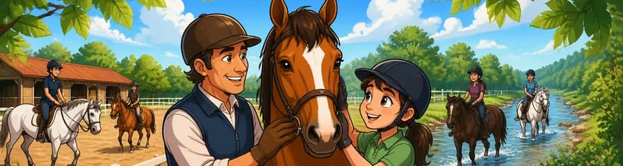 Aventuras ecuestres y clases de equitación en la Escuela de Henry