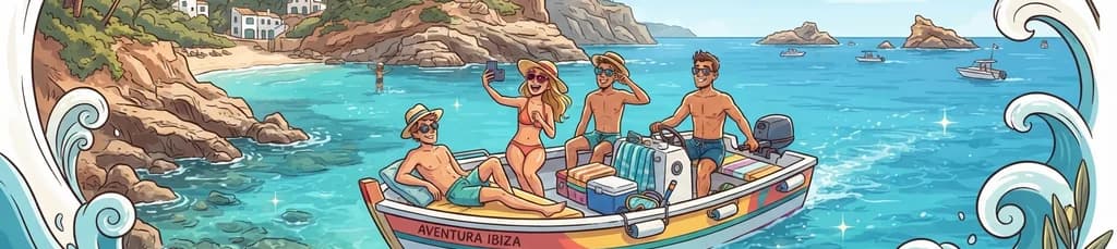 Alquiler de barco sin licencia para 4 personas en Sant Josep de sa Talaia, 4 horas