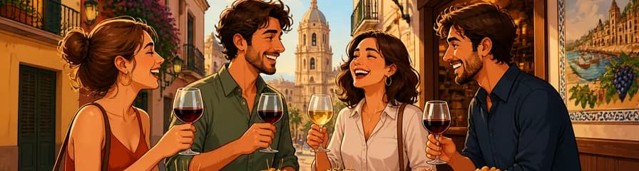 Descubre Málaga a través de un recorrido privado de vinos y tapas