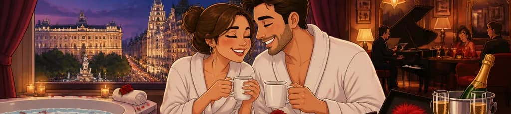 Noche romántica con desayuno y extras para dos en Grupotel Mayorazgo