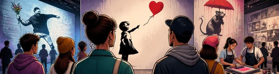 La experiencia inmersiva del Museo Banksy en Madrid