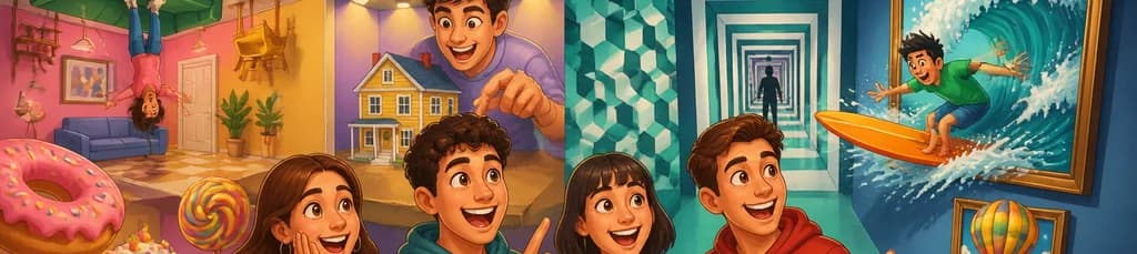 Disfruta de una experiencia doble en el Big Fun Museum y el Museo de las Ilusiones de Barcelona