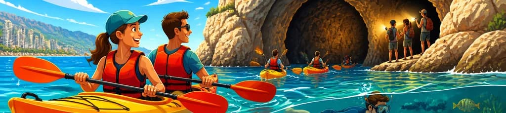 Aventura en kayak y snorkel por la Cova Tallada