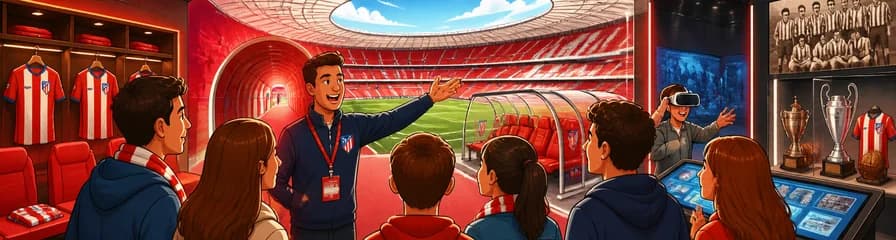 Recorrido Guiado por el Estadio y Museo del Atlético de Madrid