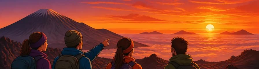 Experiencia de senderismo guiado al anochecer en el Parque Nacional del Teide, Tenerife