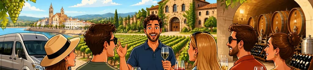 Tour en grupo reducido para visitar dos bodegas con recogida gratuita en tu hotel de Sitges