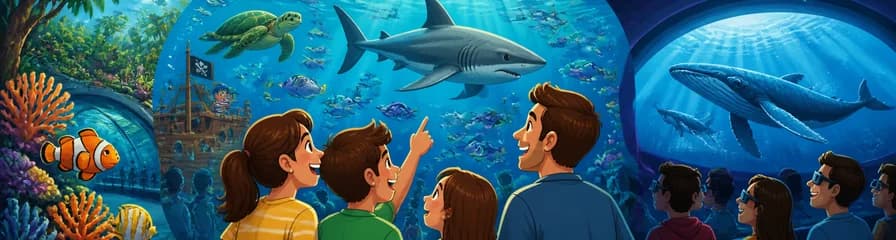 Acceso al Palma Aquarium: Entrada general con opción a Cine Aquadome 3D