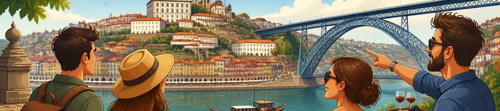 Descubra Oporto en un tour privado de 12 horas partiendo desde Santiago de Compostela