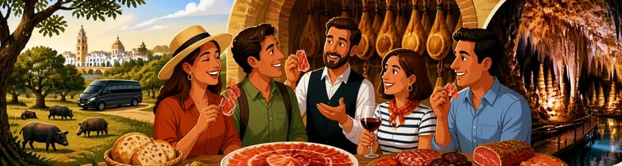 Aventura gastronómica: Descubre el jamón ibérico de la Sierra de Huelva con salida desde Sevilla