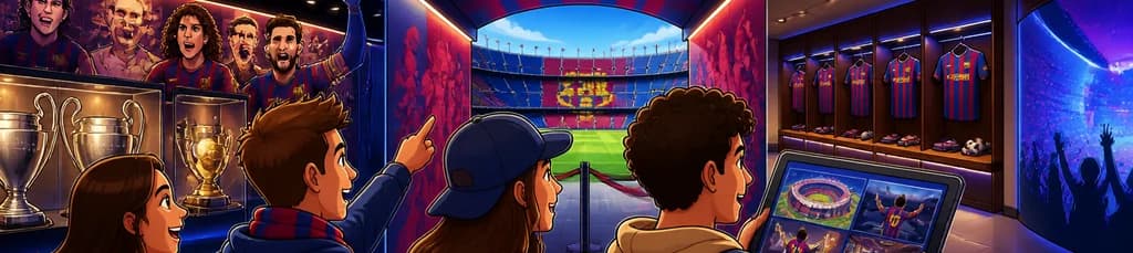 Experiencia en el Estadio Camp Nou de Barcelona con Ebook Exclusivo