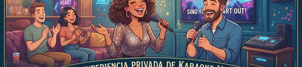 Tu Experiencia Privada de Karaoke VIP
