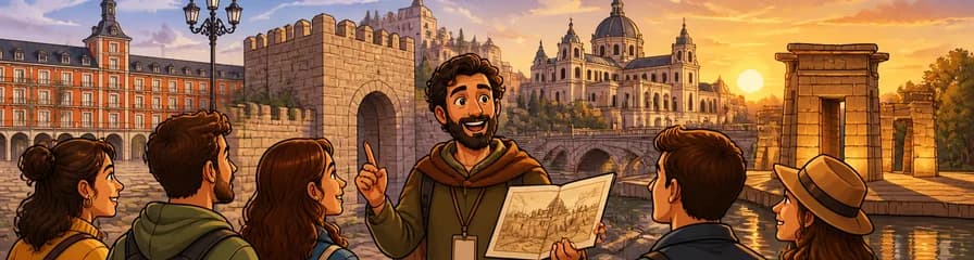 Un viaje al Madrid medieval: de la Plaza Mayor al Templo de Debod, pasando por la Muralla árabe