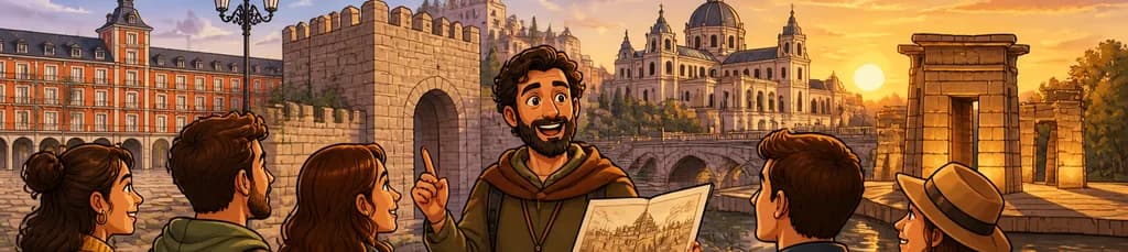 Un viaje al Madrid medieval: de la Plaza Mayor al Templo de Debod, pasando por la Muralla árabe