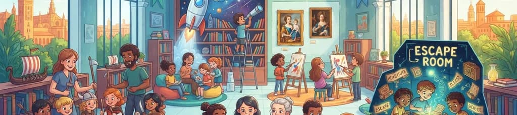 Taller de verano: diversión y aprendizaje en la Biblioteca Infanta Elena