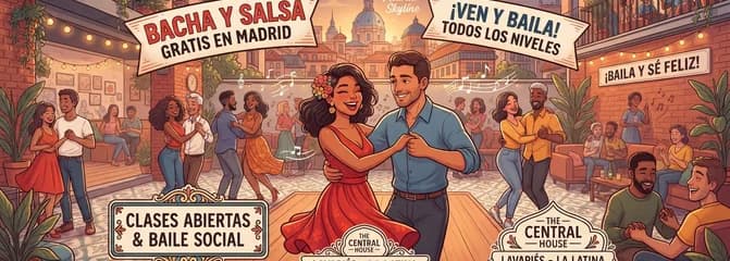 Sesiones gratuitas de Bachata y Salsa en el corazón de La Latina, Madrid