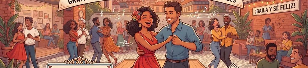 Sesiones gratuitas de Bachata y Salsa en el corazón de La Latina, Madrid